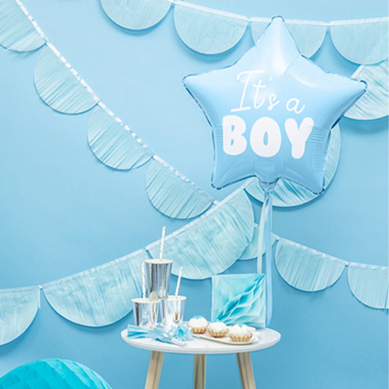 Its A Boy Stjerne Folieballon