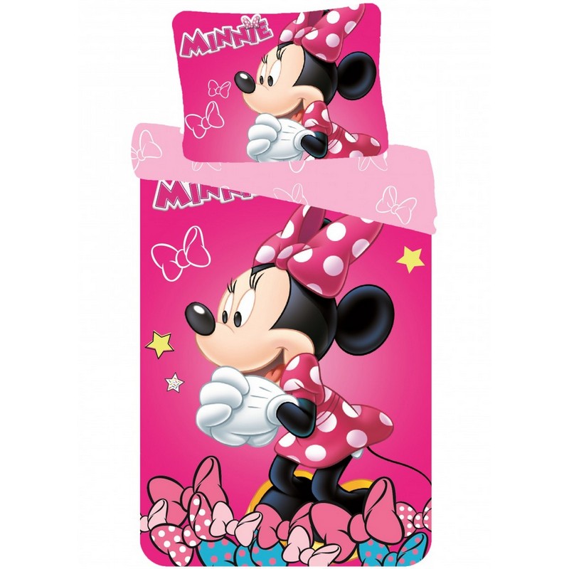 DisneyÂ® Minnie Impressed Bomuld Sengetøj