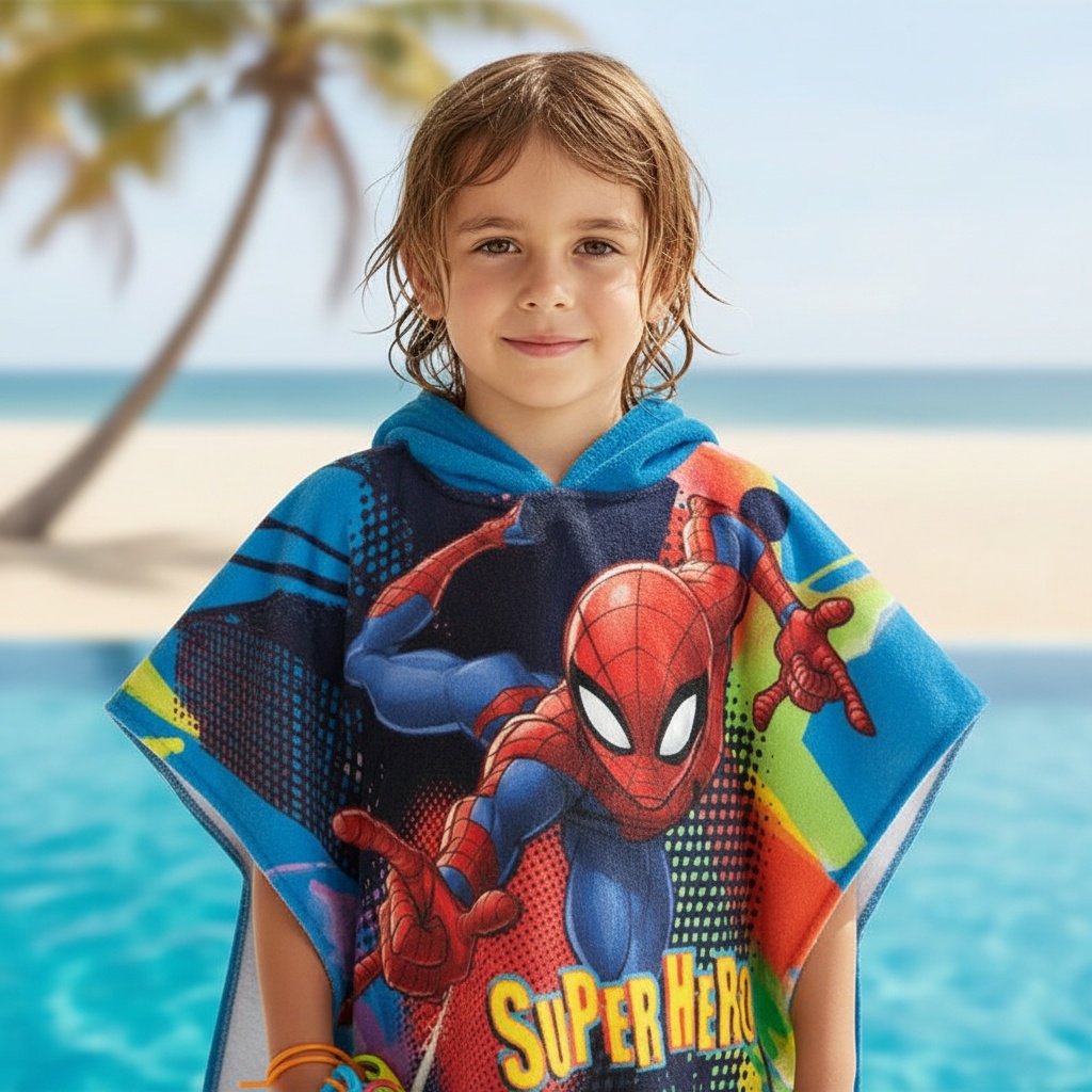 Spiderman® Håndklædeponcho