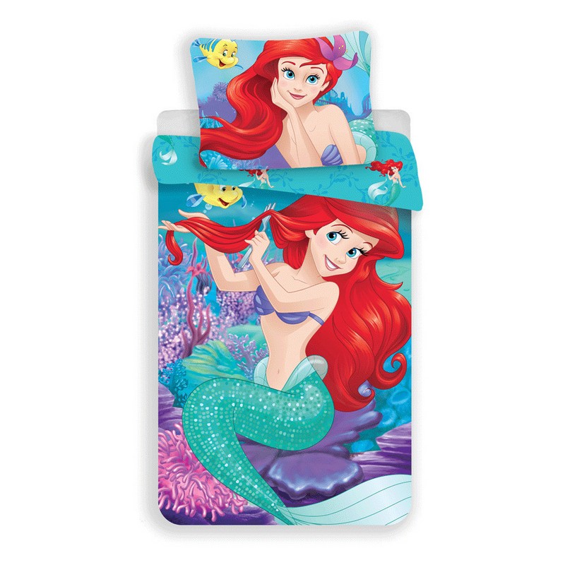 DisneyÂ® Ariel Bomuld Sengetøj