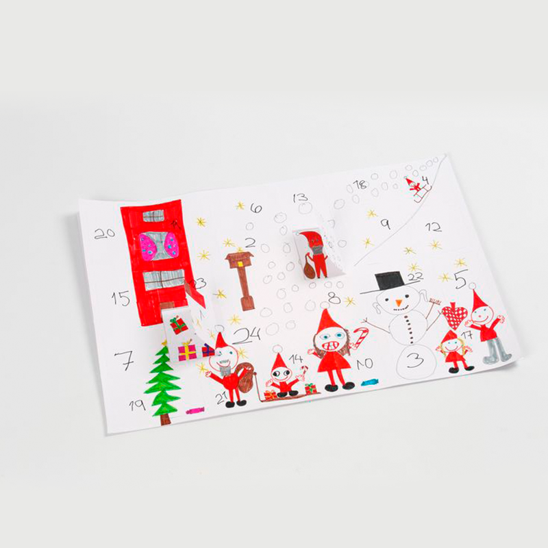 Julekalender, DIY | Julekalender DIY pakke - Temashop