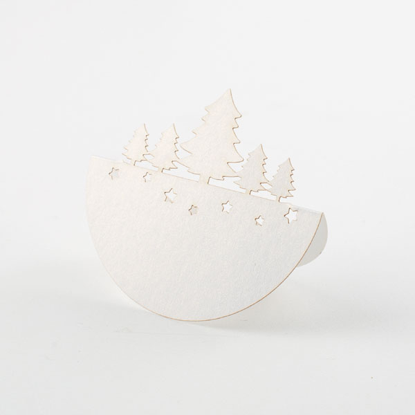 Julelandskab Bordkort