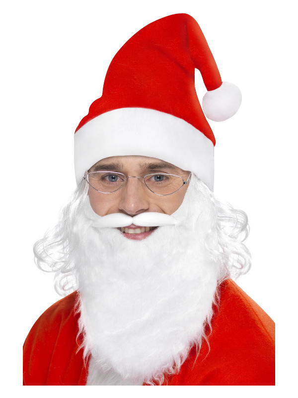 Julemandssæt | Julemand Hat / Hue / Hjelm - Hovedtilbehør - Temashop