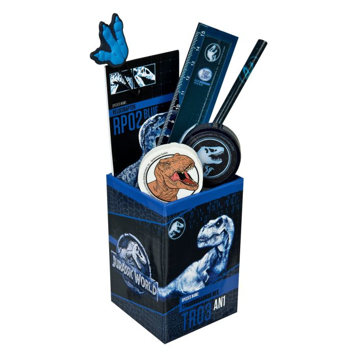 Jurassic World Skolesæt | Dinosaurus Male- & Tegneudstyr - Temashop