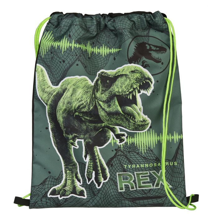 Jurassic World T-Rex Gymnastikpose (40 x 32 x 2 cm) | Dinosaurus Taske / Pung - Temashop