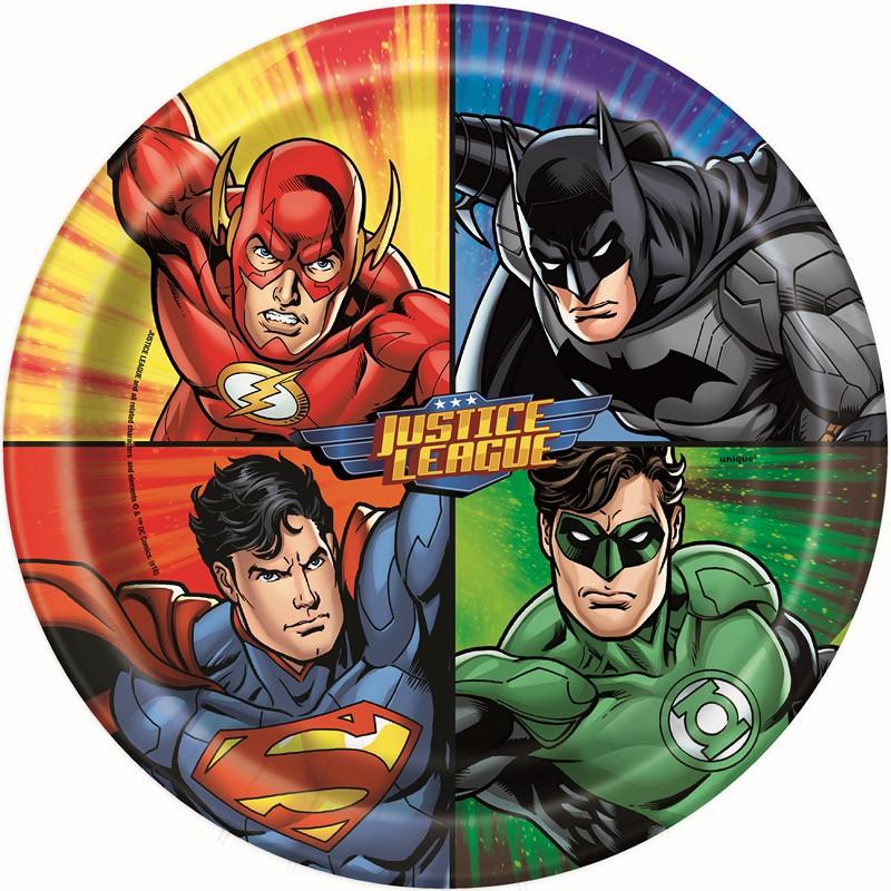 Justice LeagueÂ® Paptallerkener