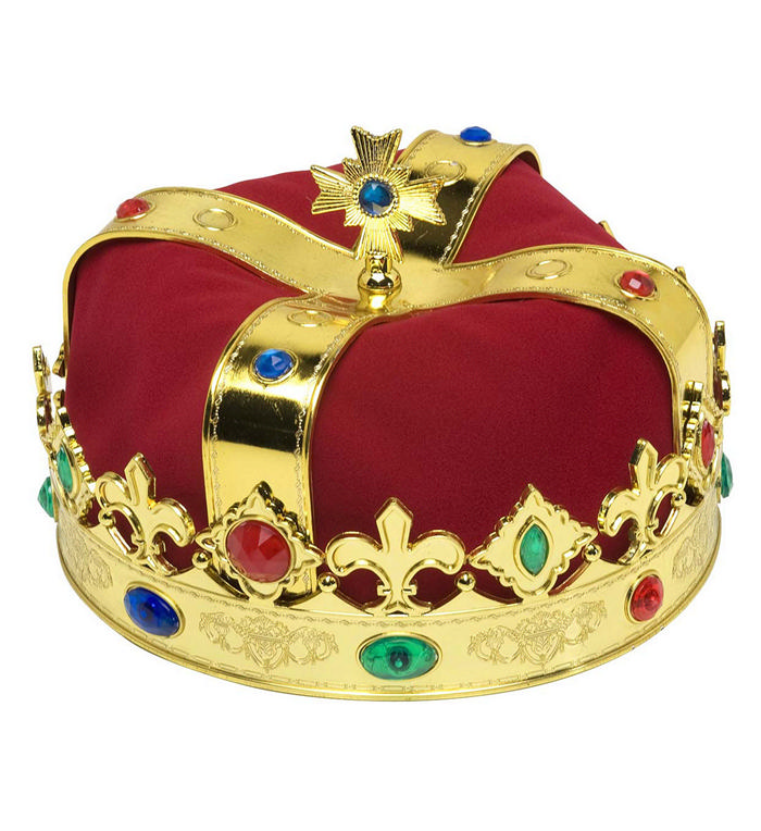 Juvel Royal Krone | Konge Hat / Hue / Hjelm - Hovedtilbehør - Temashop