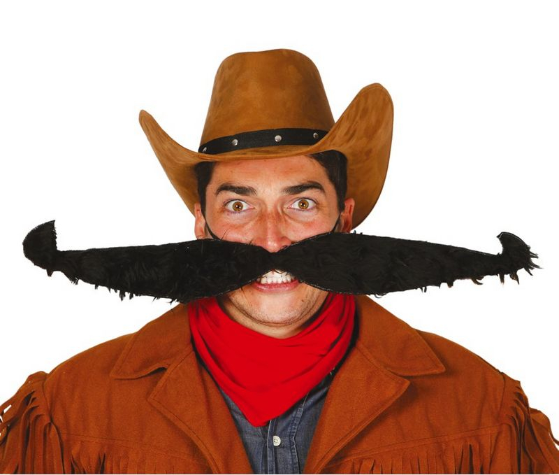 Kæmpe Cowboy Skæg | Det vilde vesten Skæg - Hovedtilbehør - Temashop