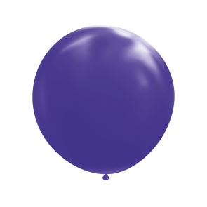Kæmpeballon Lilla - 10 stk (100 cm) | Lilla tema Latexballoner - Temashop