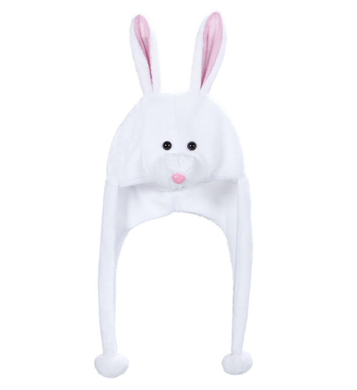 Kanin Hat | Bunny Hat / Hue / Hjelm - Hovedtilbehør - Temashop