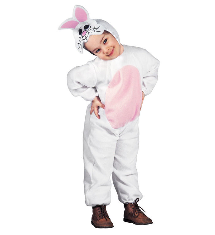 Kaninus Børnekostume - Dyr kostume til børn i størrelserne 92-104 | Bunny udklædning til børn - Temashop