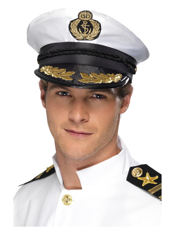 Kaptajnhat | Pilot Hat / Hue / Hjelm - Hovedtilbehør - Temashop