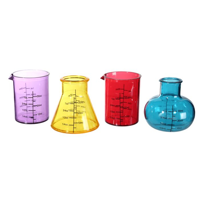 Kemi Shotglas - 4 stk (50 ml) | Drinks Glas - Temashop