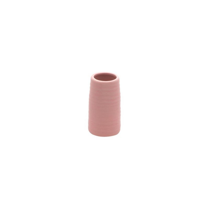 Keramik Vase Lyserød - 1 stk (5 x 9 cm) | Pink tema Vase - Temashop