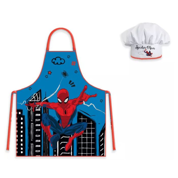 Spiderman® Forklæde & Hat