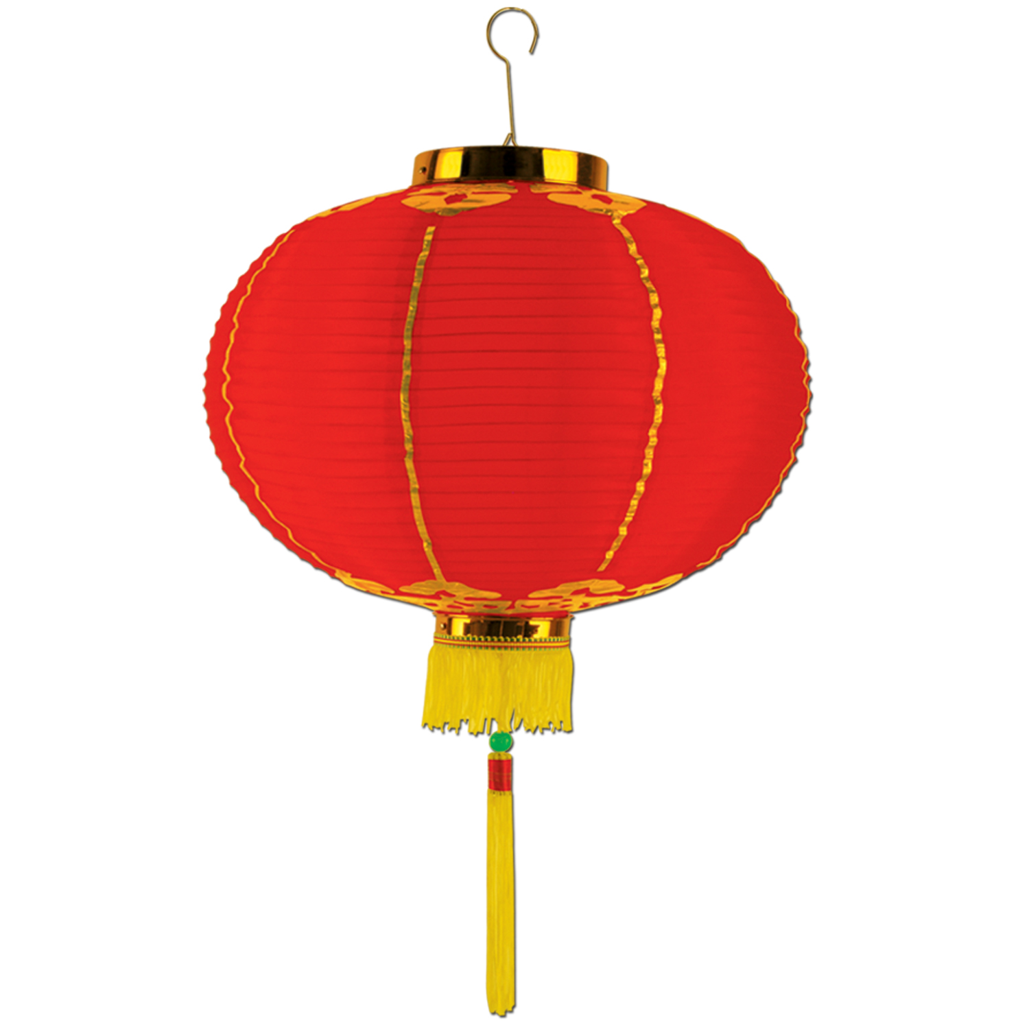 Kinesisk Lanterne - 1 stk (30 cm) | Asien Lanterner - Temashop