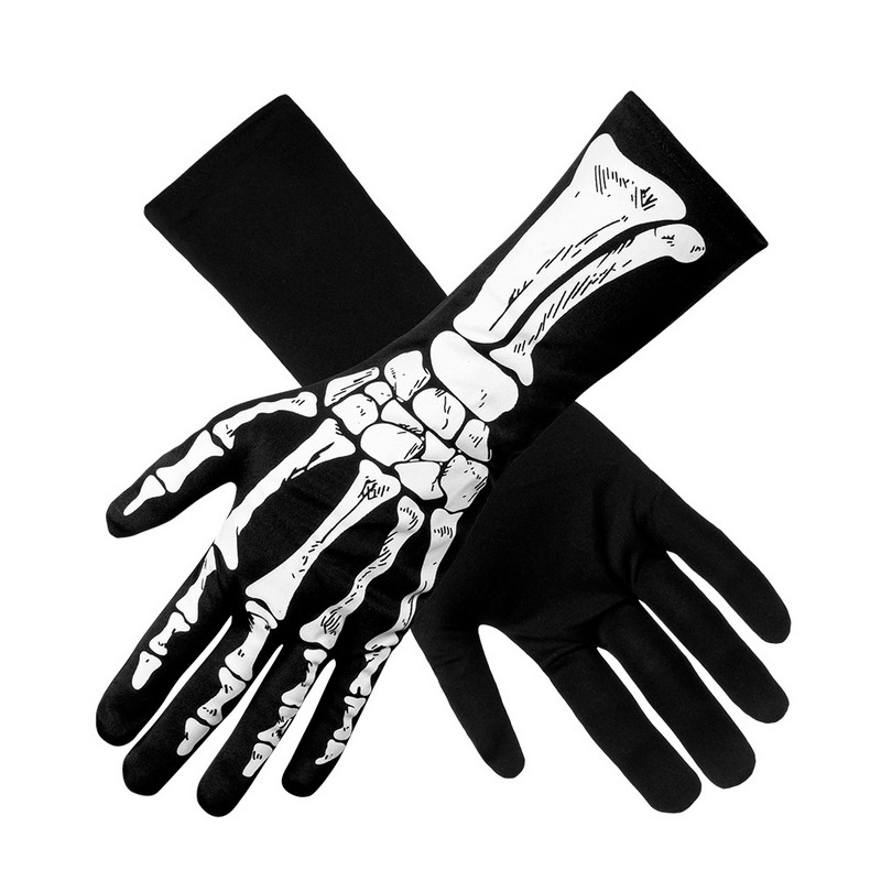 Knogle Handsker | Skelet Handsker - Beklædning - Temashop