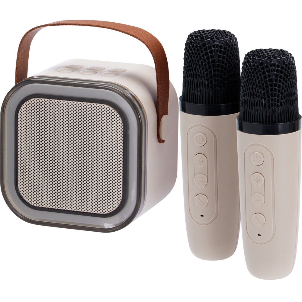 Bluetooth Karaokehøjttaler Med Mikrofoner