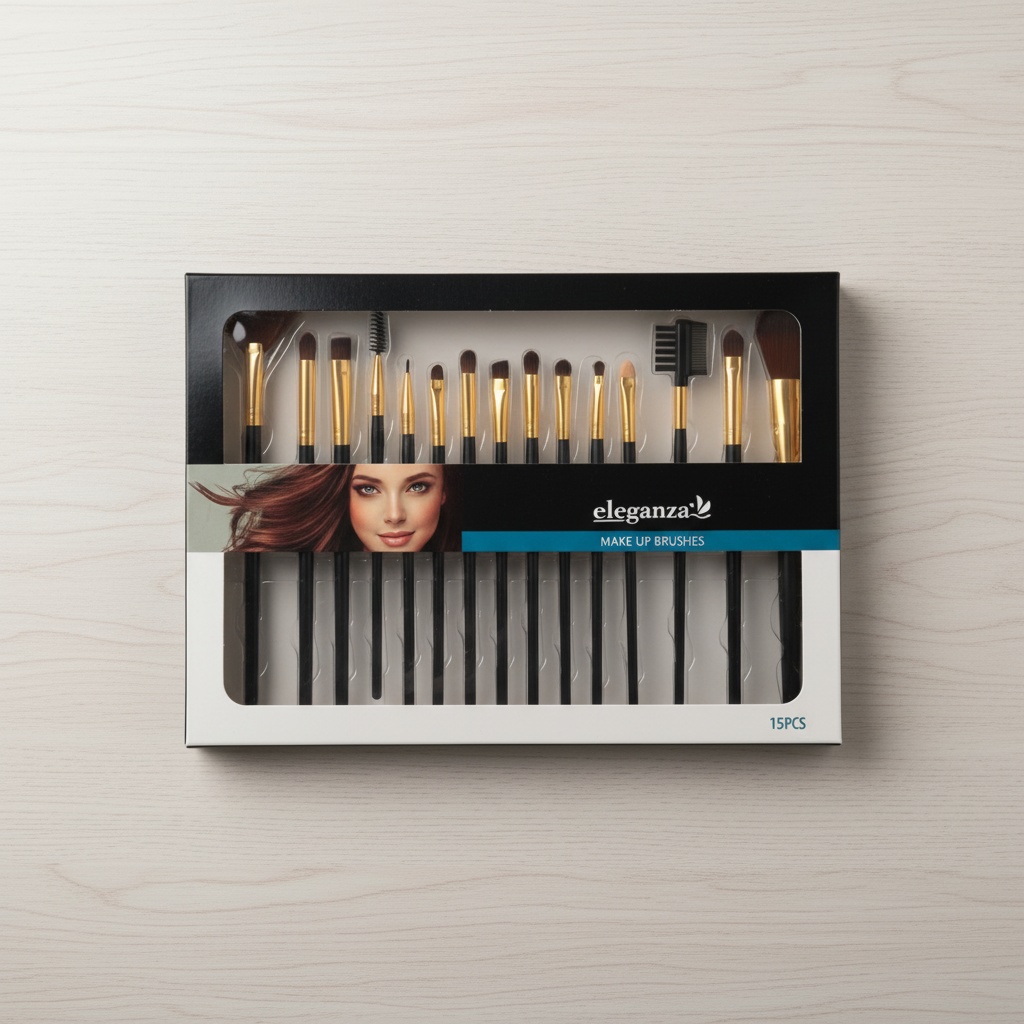 Makeup Pensler (18-20 cm) | Sminketilbehør - Makeup & Negle - Temashop