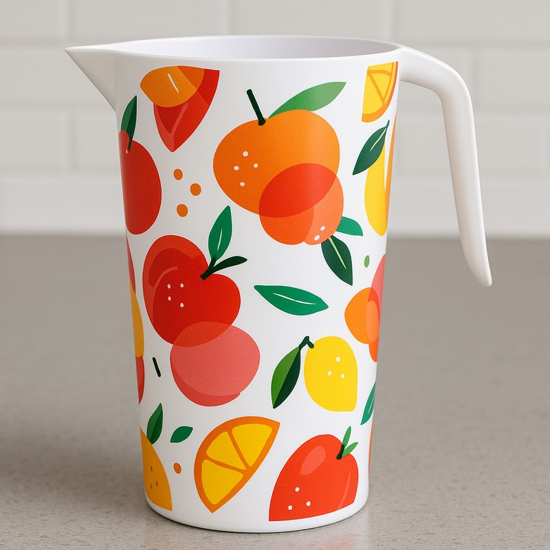 Frugt Karaffel Melamin 1,5 L - 1 stk (1500 ml) | Frugt Karafler - Temashop