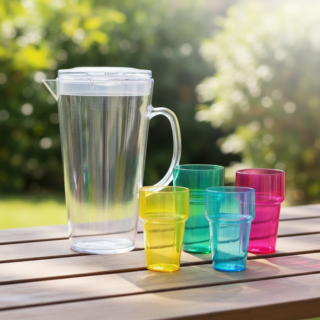Karaffel & Krus Sæt - 5 dele (2200 ml & 280 ml) - Temashop