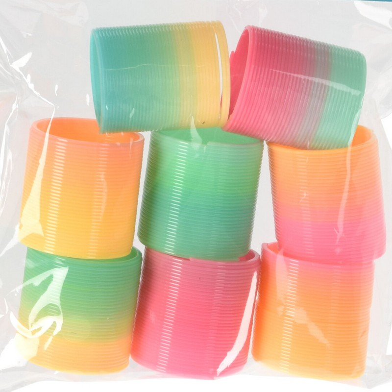 Små Slinky Fjedre - 8 stk | Spil Legetøj - Temashop