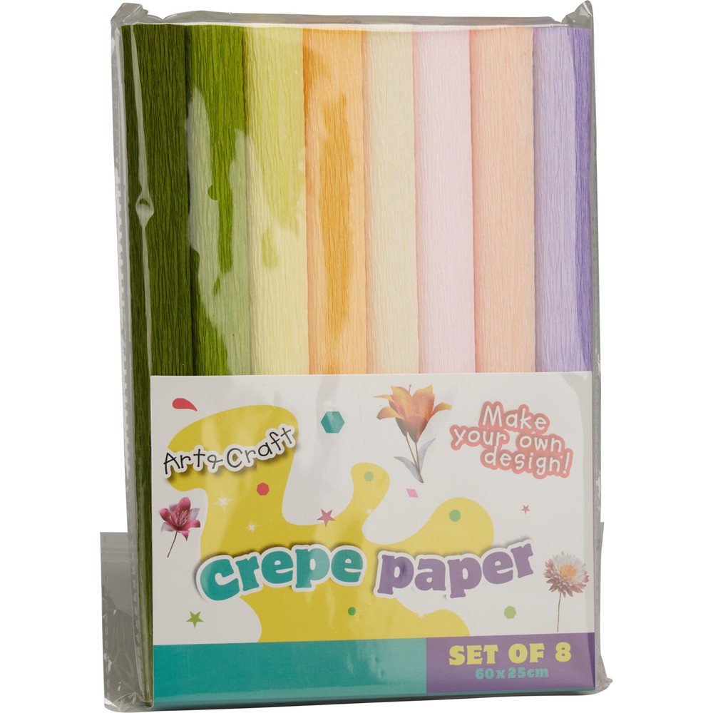 Pastel Creperuller - 8 stk (60 x 25 cm) | Pastel Creperulle - Temashop