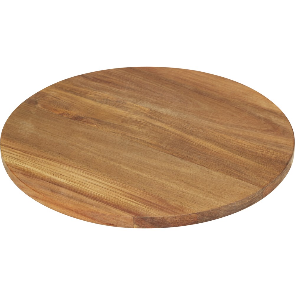 Roterende Serveringsfad Træ - 1 stk (1,5 x Ø 35 cm) - Temashop