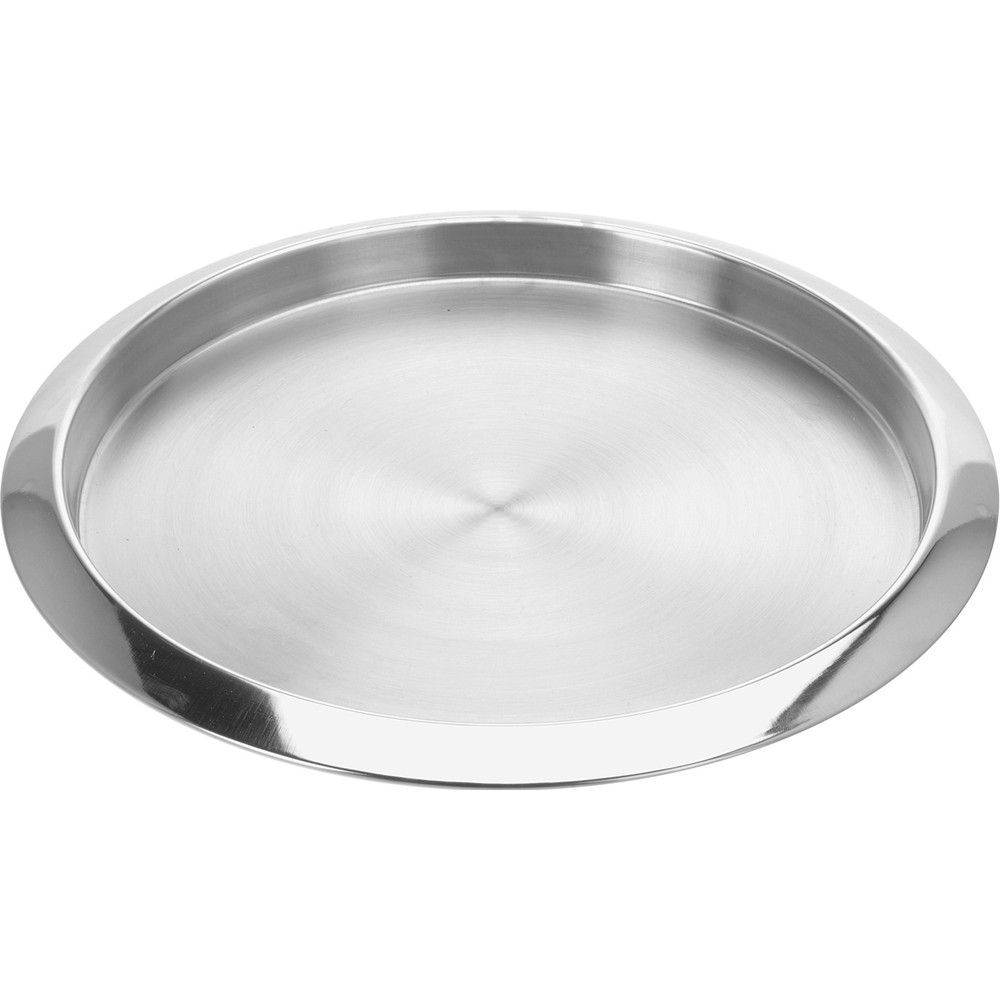Serveringsfad Rustfrit Stål - 1 stk (Ø 35 cm) - Temashop