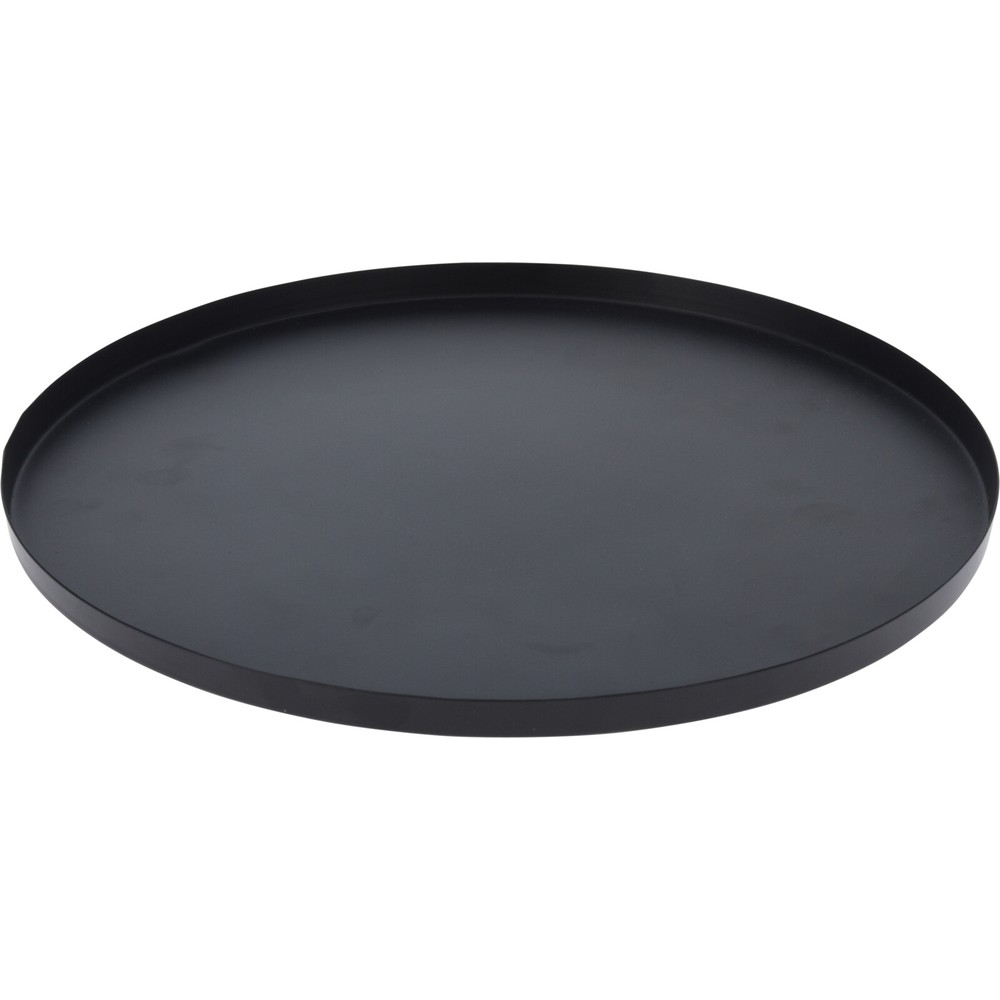 Rundt Lysfad Sort - 1 stk (1,5 x Ø 30 cm) - Temashop