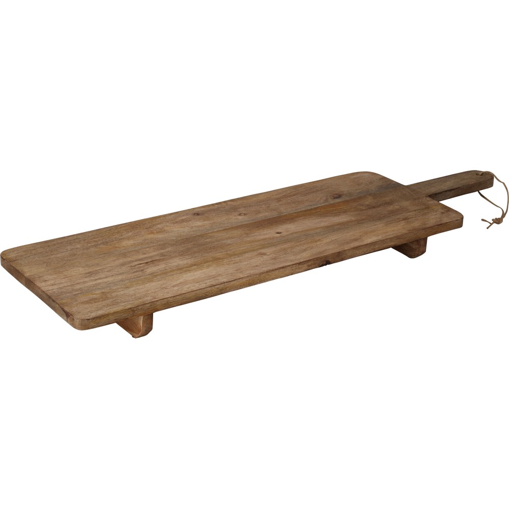 Stort Serveringsfad Med Ben Mangotræ - 1 stk (1 m) - Temashop