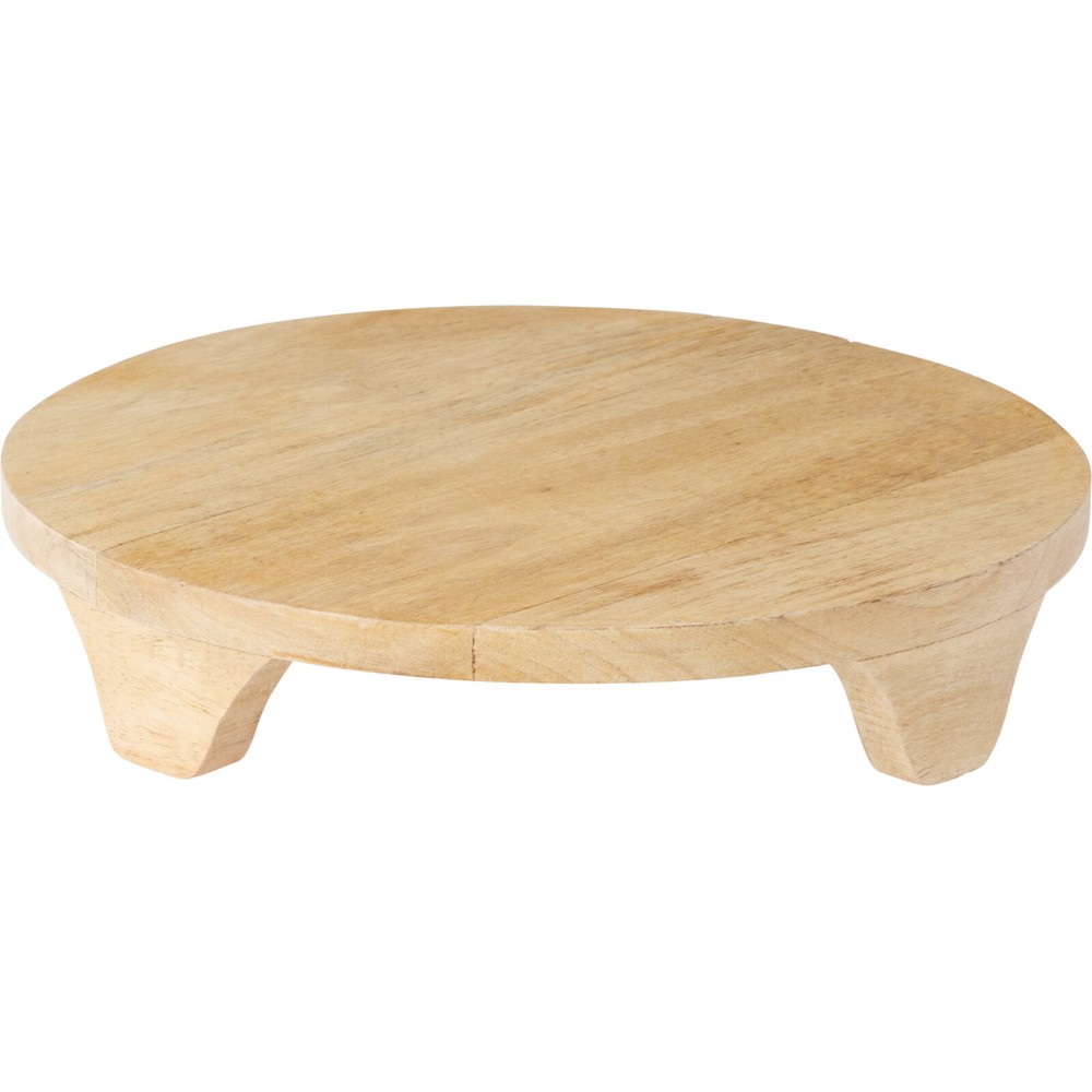 Rundt Serveringsfad På Fødder - 1 stk (5 x Ø 27 cm) - Temashop