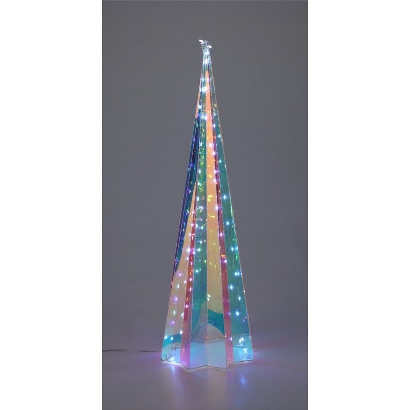 LED Regnbue - 1 stk (40 cm) | Julepynt Lyseffekter - Temashop