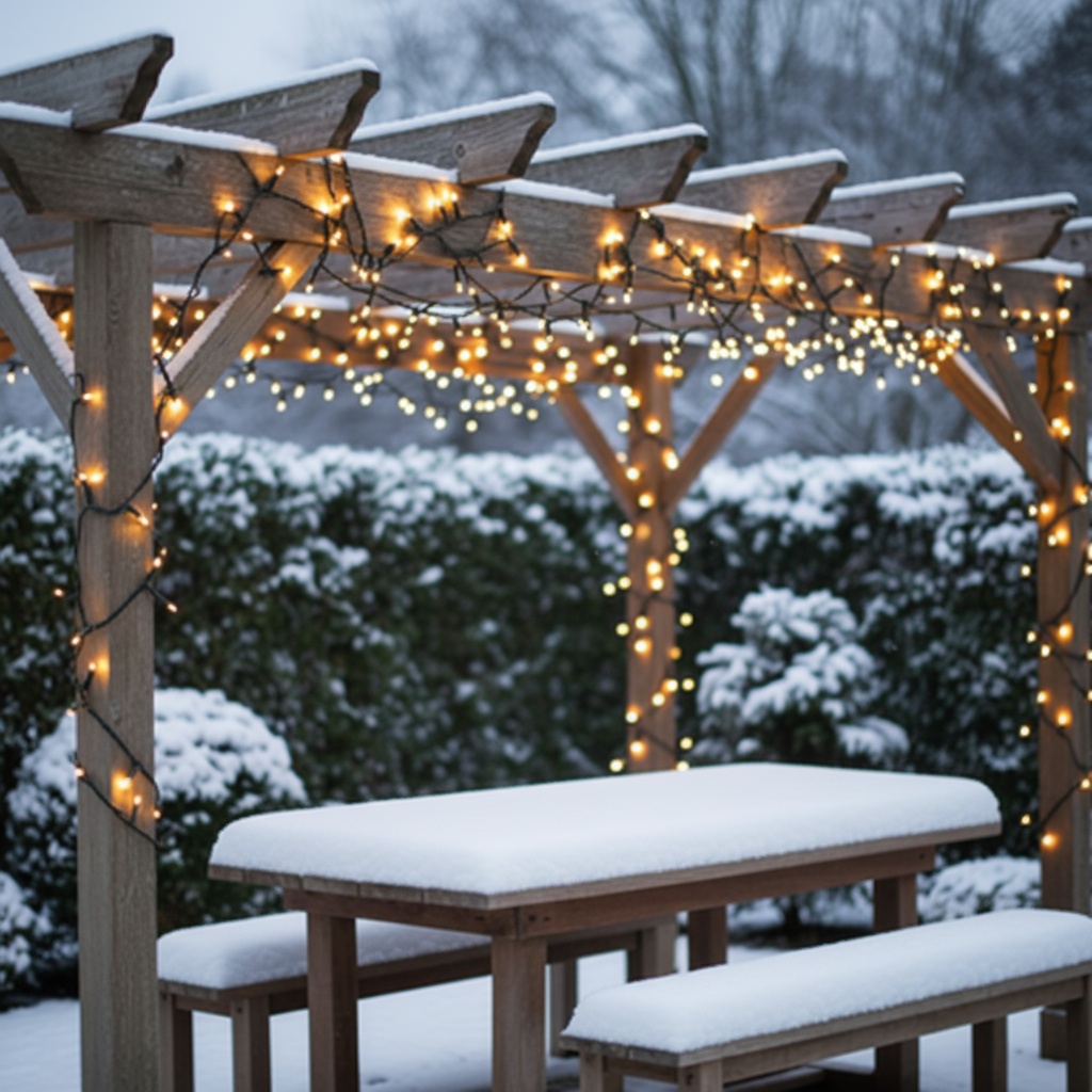 Udendørs Batteridrevet Lyskæde