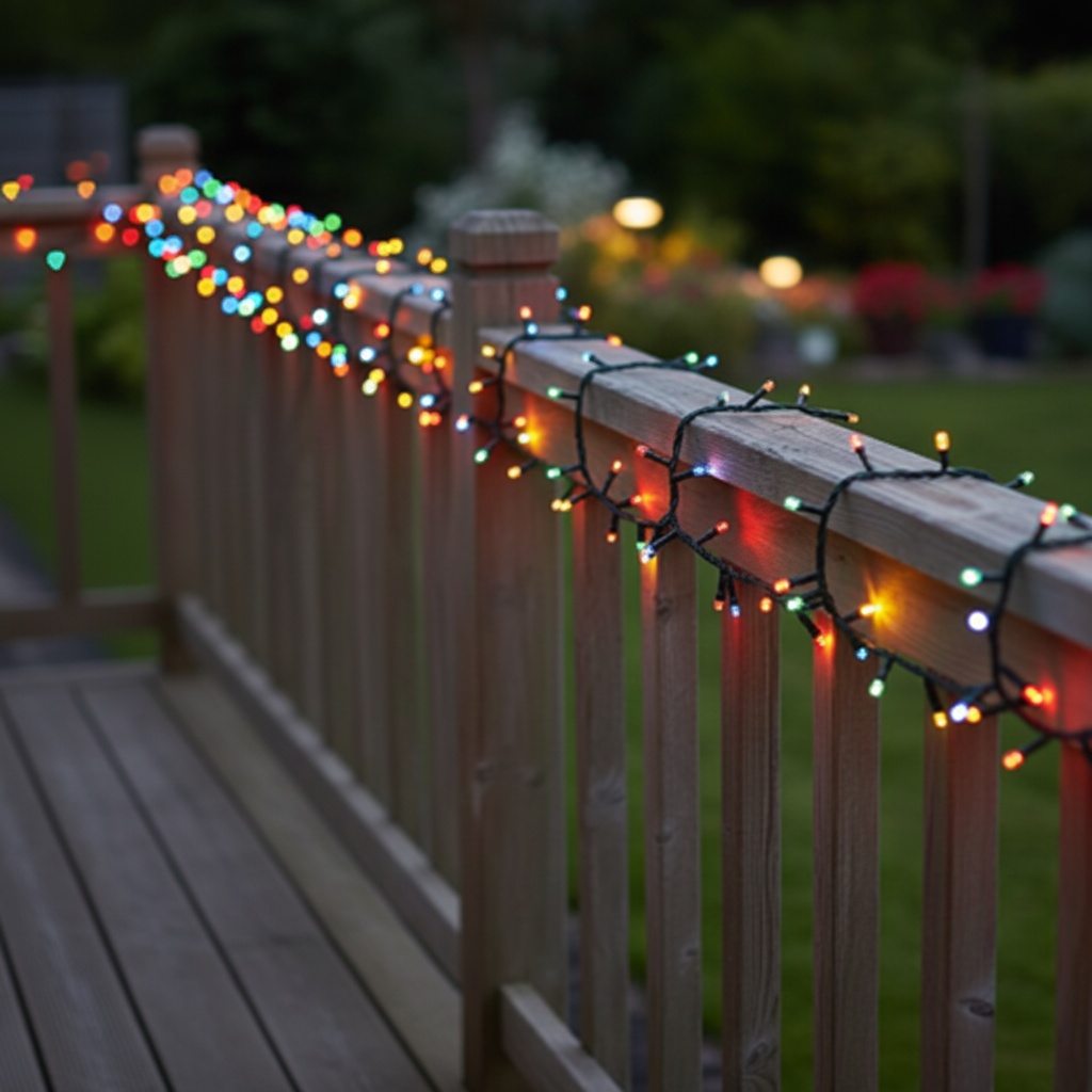 LED Klynge Lyskæde Multi