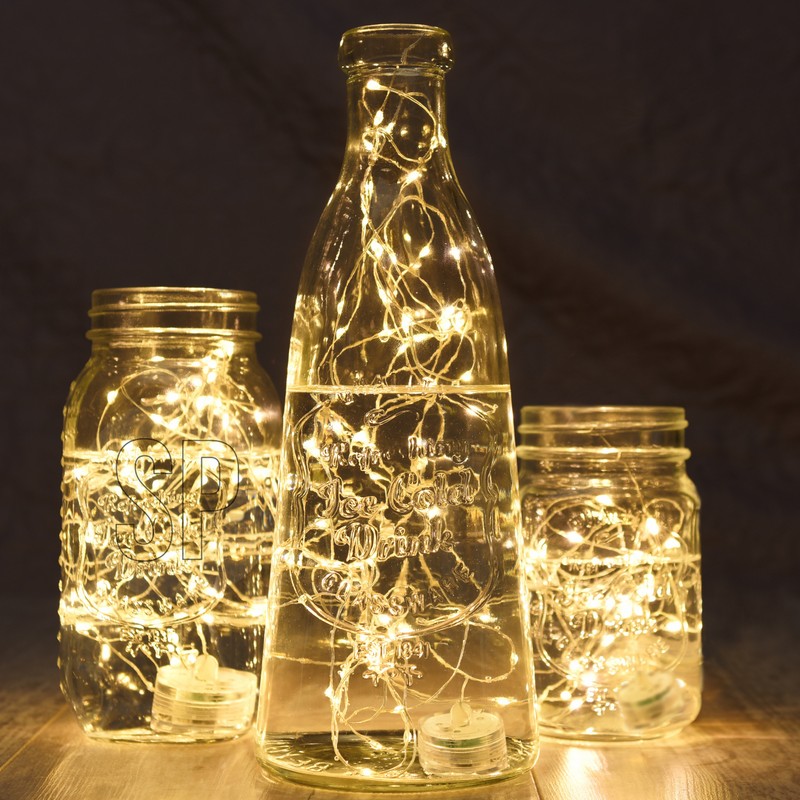 LED Lyskæde Til Flasker