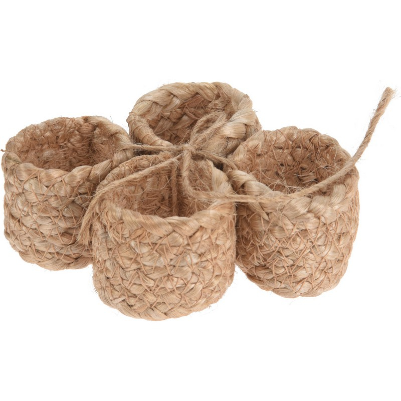 Servietringe Jute