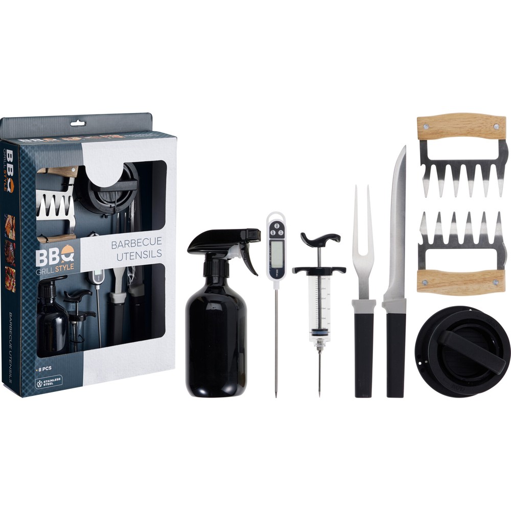 BBQ Redskabssæt | Barbecue Mad, Drikke & Køkken Udstyr - Temashop