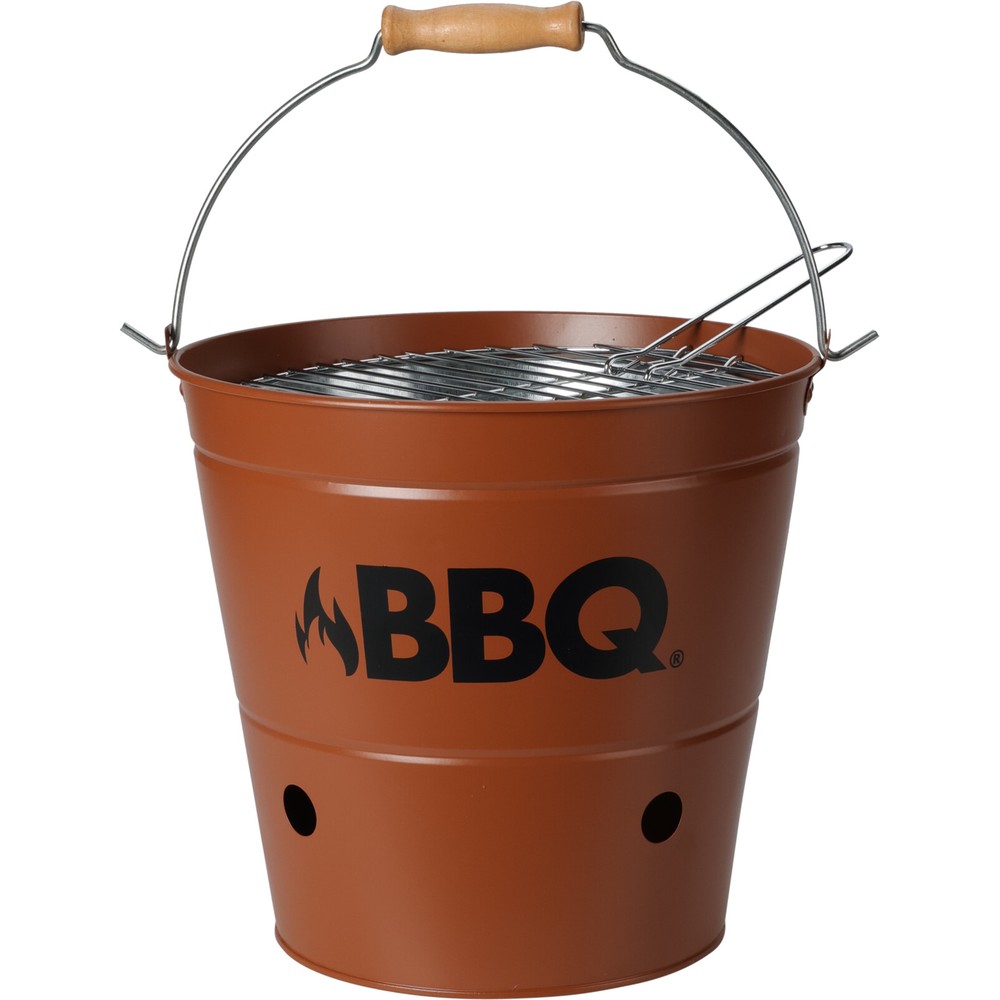 Spandgrill Orange (25 x Ø 26,5 cm) | Barbecue Mad, Drikke & Køkken Udstyr - Temashop