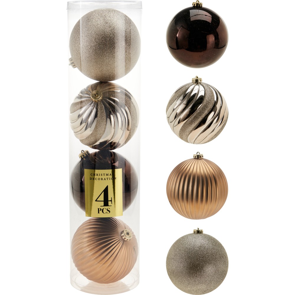 Julekugler Amber