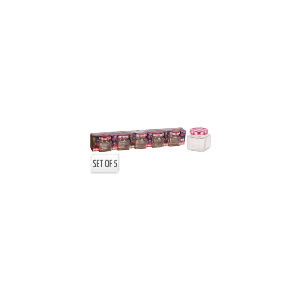 Opbevaringsglas Sæt (50 ml) - Temashop