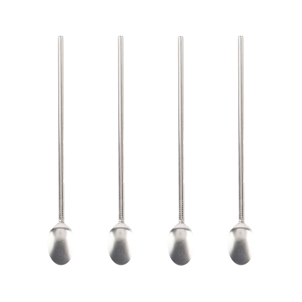 Sugerør Med Ske & Børste