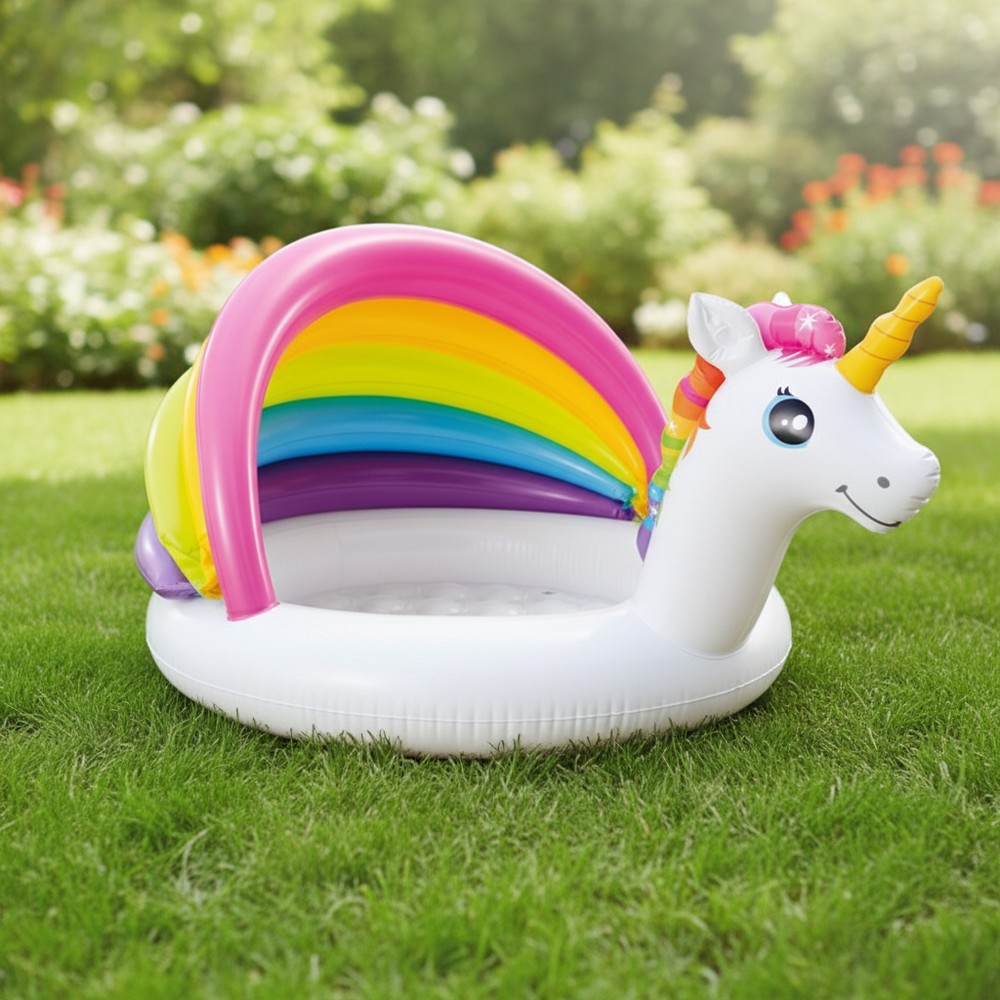 Enhjørning Badebassin Regnbue