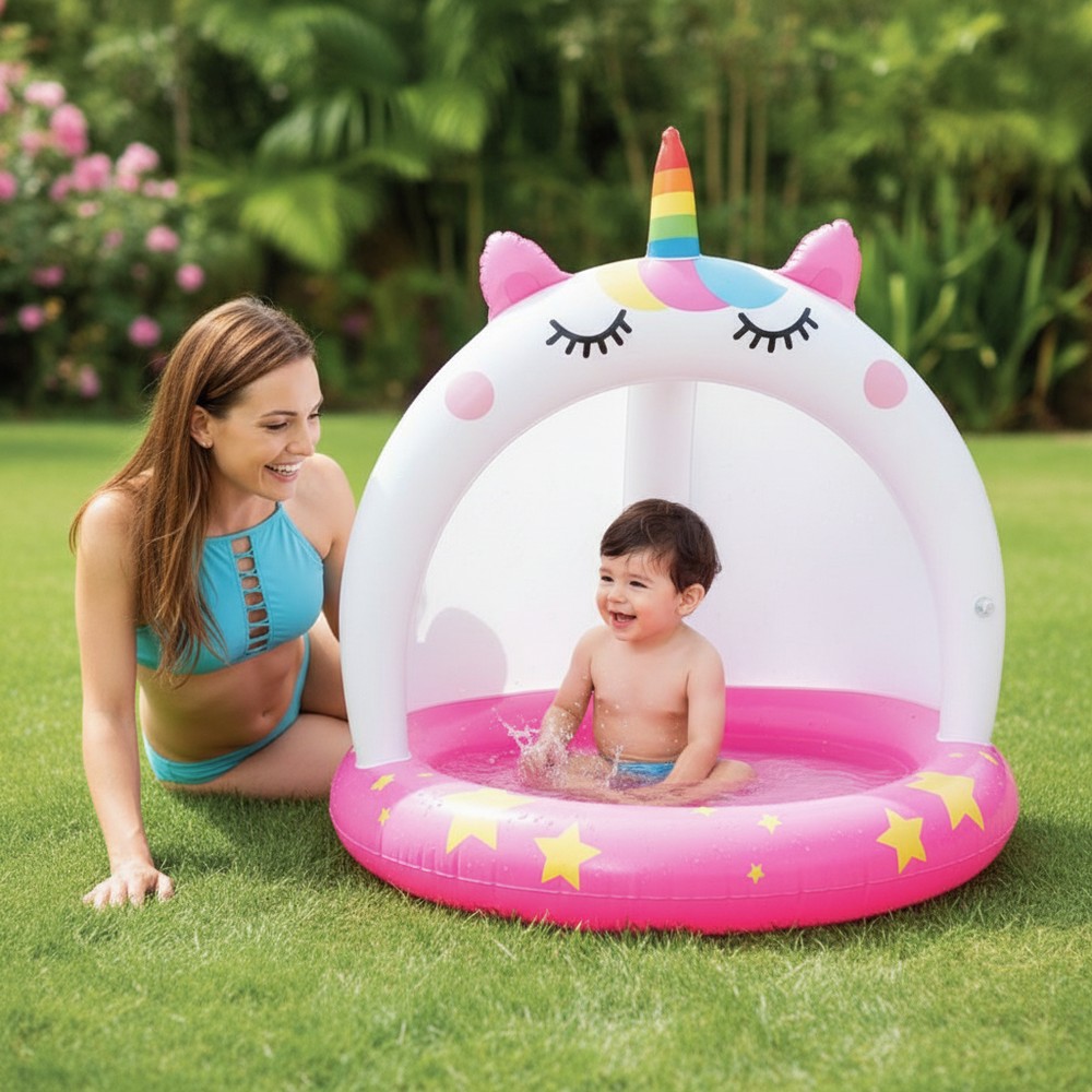 Enhjørning Badebassin