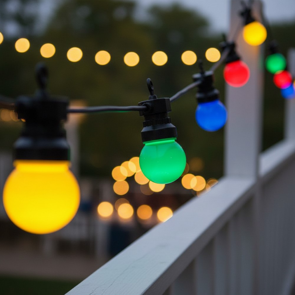 Lyskæde Multifarvet