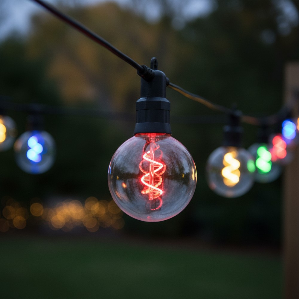 Filament Lyskæde Multifarvet