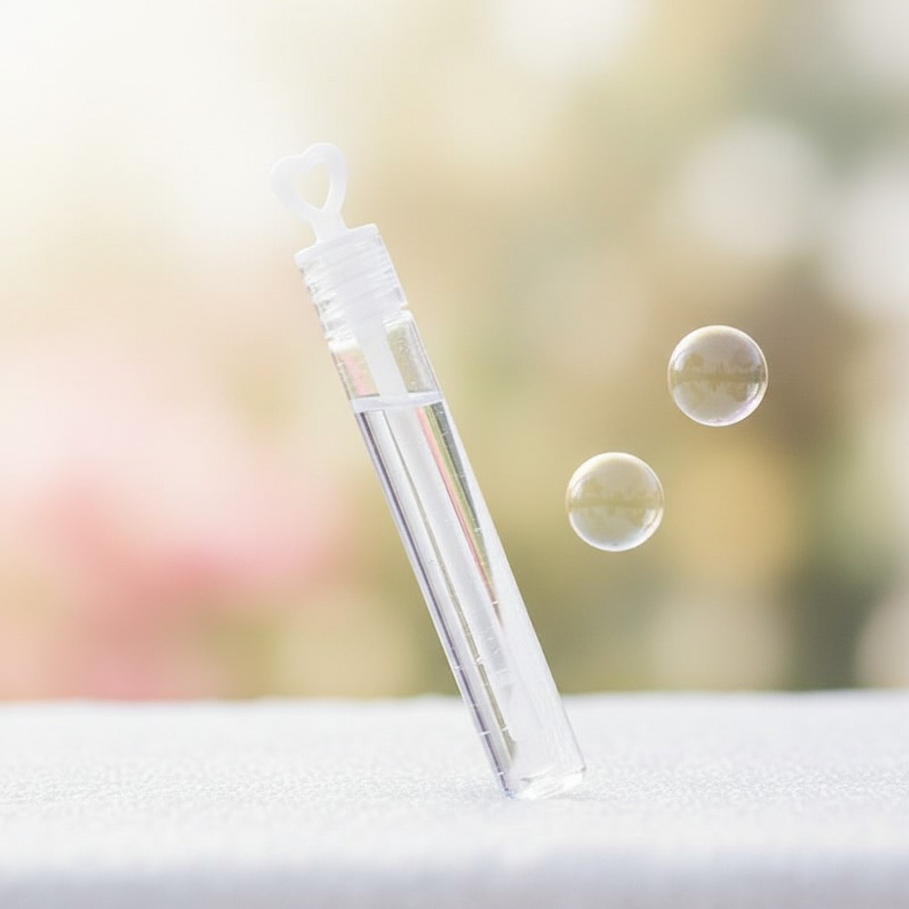 Hjerte Sæbebobler - 8 stk (10 ml) - Temashop