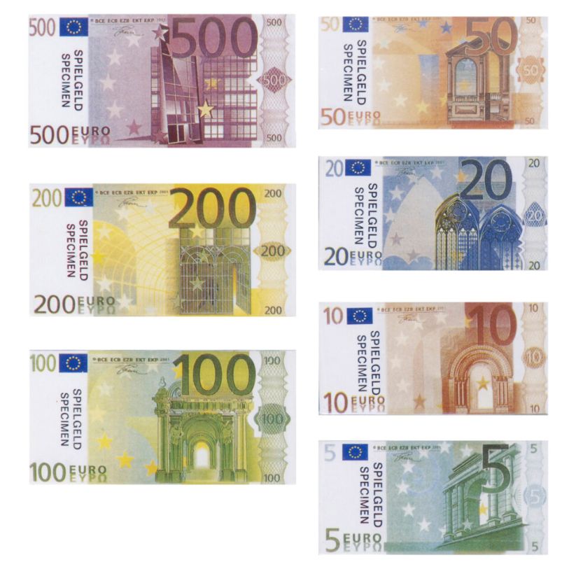 Legetøjspenge Euro
