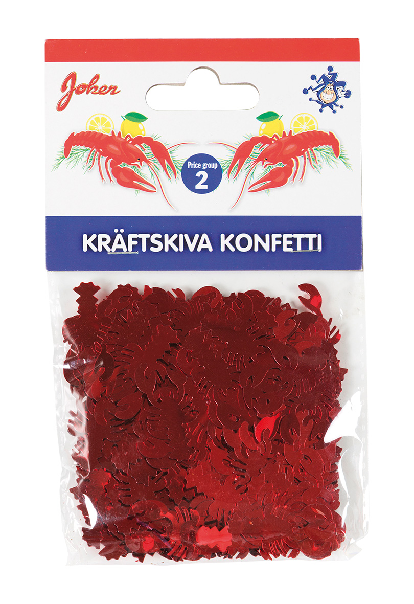 Krebsegilde Konfetti - 1 pose (14 g) | Krebsegilde Konfetti - Temashop