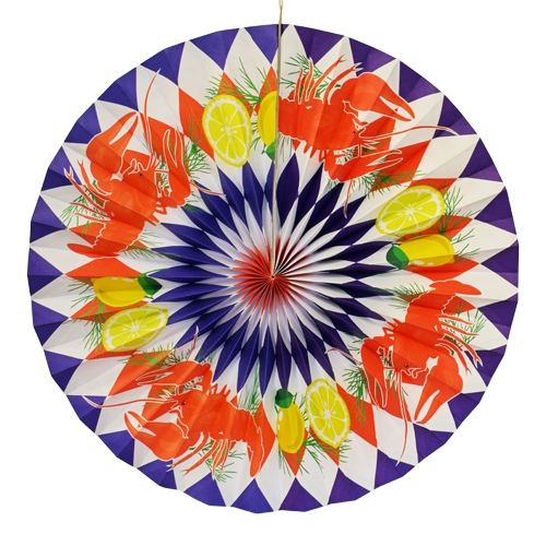 Krebsegilde Roset - 1 stk | Krebsegilde Vifter / Rosetter - Temashop